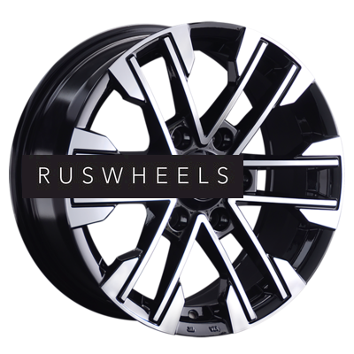 Диски Replay 7,5x17/6x139,7 ET25 D106,1 TY310 BKF (конус, C570)