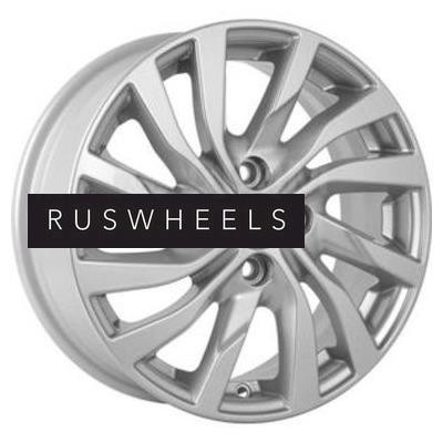 Диски КИК 6x15/4x100 ET50 D60,1 Lada Vesta (КС882) Сильвер