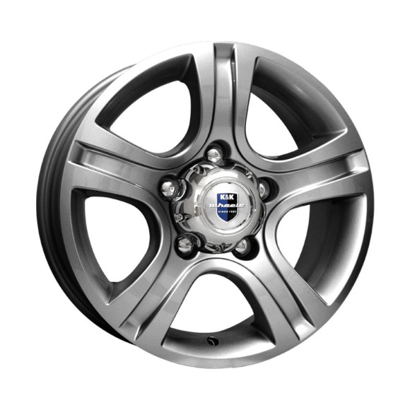 Диски КиК  Талисман Мега (КС592)  7,0\R16 5*139,7 ET35  d110,1  Дарк платинум  [72746]