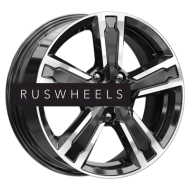 Диски КИК 6,5x16/5x114,3 ET43 D67,1 Оклахома (КС998) Алмаз черный