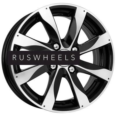 Диски КИК 6x15/4x98 ET35 D67,1 Джемини (КС617) Алмаз черный Диски КИК 6x15/4x98 ET35 D67,1 Джемини (КС617) Алмаз черный