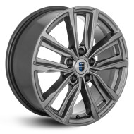 Диски КиК 7.5\R17 5*108 ET45 d67.1 Дарк платинум