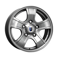 Диски КиК  Тигр (КС452)  7,0\R16 5*139,7 ET40  d98,5  Дарк платинум  [72288]