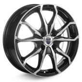 Диски КиК 6,0\R16 4*100 ET40 d67.1 Алмаз черный