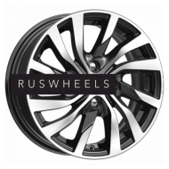 Диски КИК 6x15/4x100 ET50 D60,1 Lada Vesta (КС882) Алмаз черный Диски КИК 6x15/4x100 ET50 D60,1 Lada Vesta (КС882) Алмаз черный