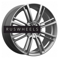 Диски КИК 7x17/4x100 ET37 D67,1 Эрфурт (КС903) Дарк платинум