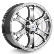 Диски КиК 7.5\R18 6*139.7 ET38 d67.1 Дарк платинум