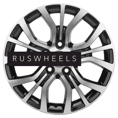 Диски Khomen Wheels 6,5x16/5x112 ET40 D66,6 KHW1608 (Actyon) Black-FP Диски Khomen Wheels 6,5x16/5x112 ET40 D66,6 KHW1608 (Actyon) Black-FP