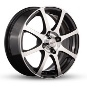 Диски Xtrike 5.5\R14 4*100 ET45 d67.1 BK/FP
