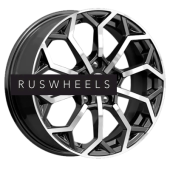 Диски iFree 6,5x16/5x114,3 ET38 D67,1 Спейс-Нидл (КС1000) Блэк Джек