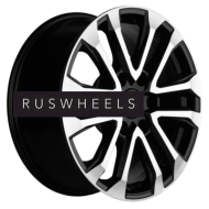 Диски Khomen Wheels 7,5x18/6x139,7 ET42 D100,1 KHW1805 (Great Wall POER) Black-FP