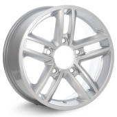Диски КиК 6.5\R16 5*139.7 ET40 d98.5 Сильвер Диски КиК 6.5\R16 5*139.7 ET40 d98.5 Сильвер