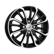 Диски КиК 5.5\R14 4*98 ET35 d58.5 Алмаз черный Диски КиК 5.5\R14 4*98 ET35 d58.5 Алмаз черный