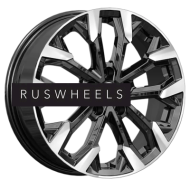 Диски КИК 6,5x17/5x105 ET38 D56,6 Морейн (КС1046) Алмаз черный