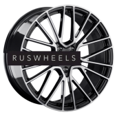 Диски LS Forged 10x22/5x130 ET48 D71,6 LS FG17 BKF (конус, C570)