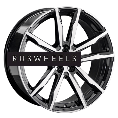 Диски Replay 8,5x20/5x120 ET37 D67,1 CL22 BKF (конус, C570)