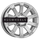 Грузовые диски K&K 7x16/5x139,7 ET35 D95,3 Байкал (КС601) Сильвер