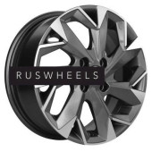 Диски Khomen Wheels 5,5x14/4x100 ET43 D60,1 KHW1402 (Toyota Corolla) Gray-FP Диски Khomen Wheels 5,5x14/4x100 ET43 D60,1 KHW1402 (Toyota Corolla) Gray-FP