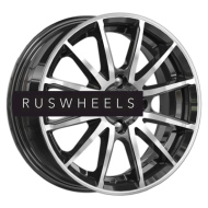 Диски КИК 5,5x14/4x100 ET38 D60,1 Квант (КС960) Алмаз черный Диски КИК 5,5x14/4x100 ET38 D60,1 Квант (КС960) Алмаз черный