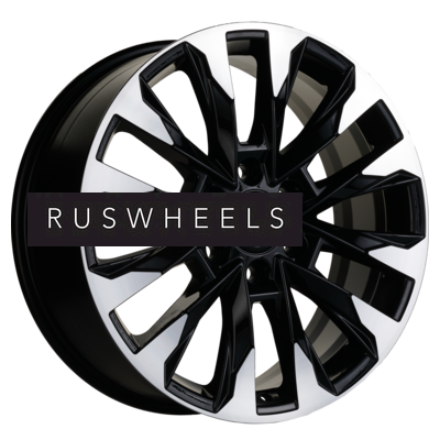 Диски Khomen Wheels 8x20/6x139,7 ET60 D95,10 KHW2010 (LC 300) Black-FP