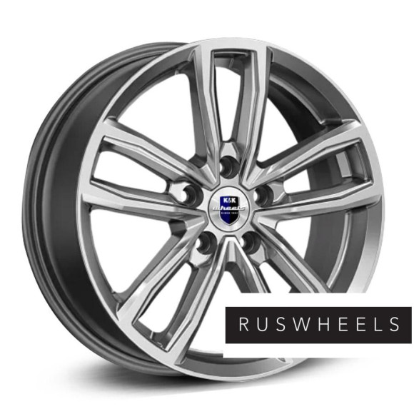 Диски КиК R17 / 6.5J PCD 5x112 ЕТ 43 ЦО 66.6 Каланг