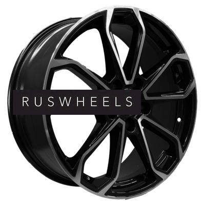 Диски Khomen Wheels 7x18/5x108 ET33 D60,1 KHW1816 (Chery Tiggo 7 (Pro/Pro Max)) Black-FP
