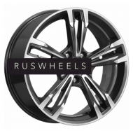 Диски КИК 7x18/5x115 ET45 D70,2 Karrera Light (КС935) Алмаз черный