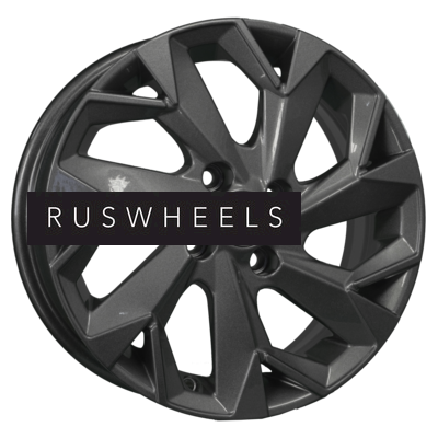 Диски Khomen Wheels 6x15/4x100 ET40 D60,1 KHW1508 (Logan/Sandero) Gray