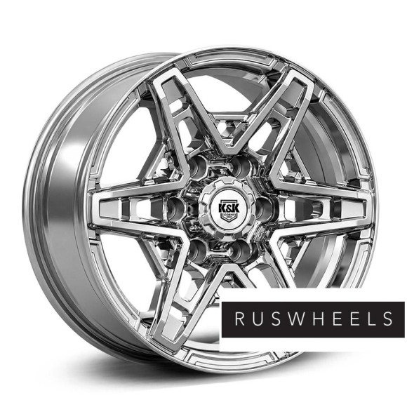 Диски КиК R17 / 8J PCD 6x139.7 ЕТ 42 ЦО 75.1 Блэкберн