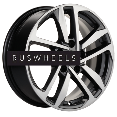 Диски Khomen Wheels 6,5x16/5x112 ET46 D57,1 KHW1612 (Octavia A7) Gray-FP