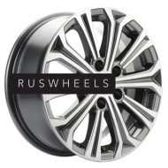 Диски Khomen Wheels 6,5x16/5x114,3 ET43 D67,1 KHW1610 (Huyndai/Kia) Gray-FP Диски Khomen Wheels 6,5x16/5x114,3 ET43 D67,1 KHW1610 (Huyndai/Kia) Gray-FP