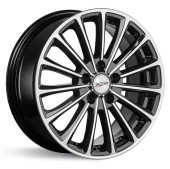Диски Xtrike 7,0\R17 5*114.3 ET45 d66.1 BK/FP Диски Xtrike 7,0\R17 5*114.3 ET45 d66.1 BK/FP