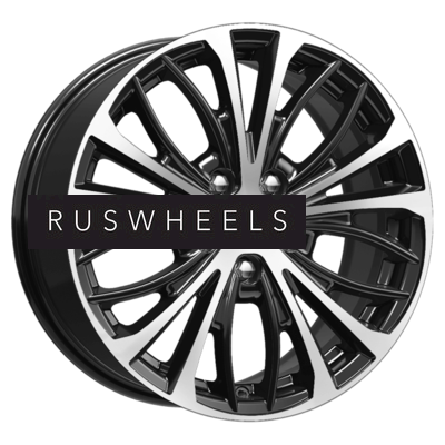 Диски K&K 7,5x17/5x112 ET47 D57,1 КС873 Алмаз черный