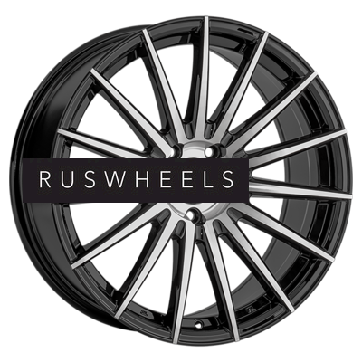 Диски LS 8,5x19/5x114,3 ET40 D67,1 1373 BKF (конус)