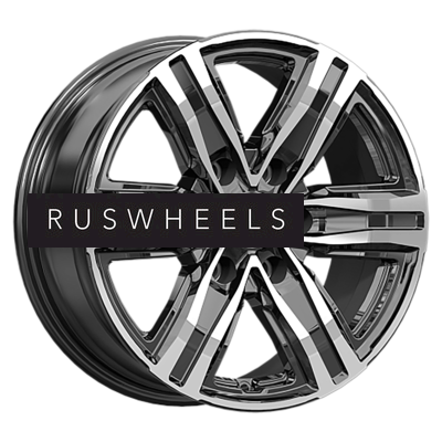 Диски КИК 7,5x17/6x139,7 ET30 D106,1 R8 (КС1174) Алмаз черный Диски КИК 7,5x17/6x139,7 ET30 D106,1 R8 (КС1174) Алмаз черный