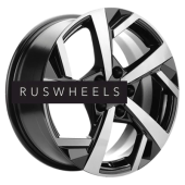 Диски Khomen Wheels 7x17/5x114,3 ET40 D57,1 KHW1712 (Besturn X40) Black-FP