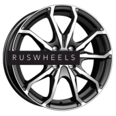 Диски КИК 6x16/4x98 ET35 D58,5 Brent (КС733) Алмаз черный