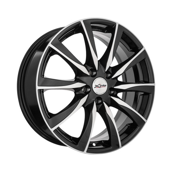 Диски X'trike  X-120М  7,0\R17 5*100 ET38  d67,1  BK/FP  [76694]