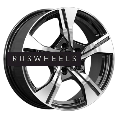 Диски КИК 6,5x16/5x110 ET43 D63,35 КС1053 Алмаз черный