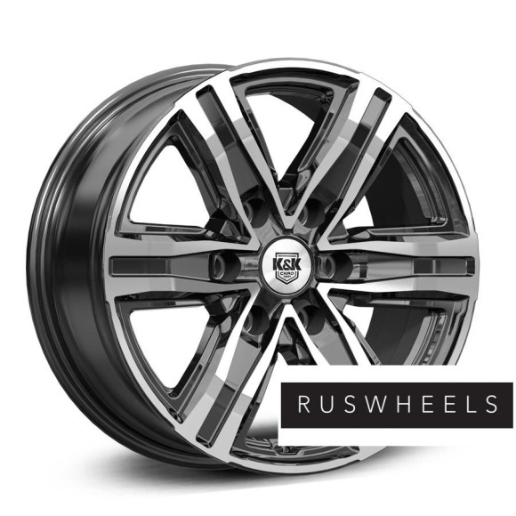 Диски КиК R17 / 7.5J PCD 6x139.7 ЕТ 36 ЦО 100.1 R8