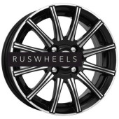 Диски КИК 5x13/4x98 ET38 D58,5 Сиеста (КС477) Алмаз черный
