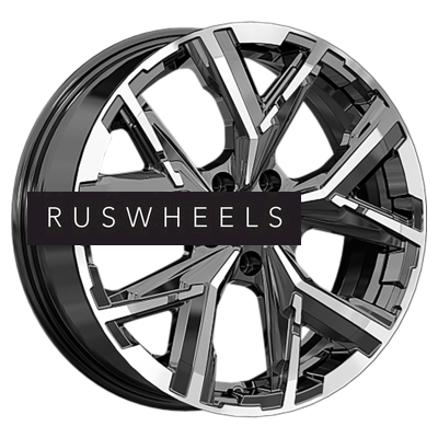 Диски КИК 6,5x18/5x112 ET33 D57,1 Айона (КС1169) Алмаз черный Диски КИК 6,5x18/5x112 ET33 D57,1 Айона (КС1169) Алмаз черный