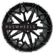 Диски Khomen Wheels 10x22/5x112 ET30 D66,6 ZEUS 2202 (X5/X6/X7/Cullinan) Black matt MR