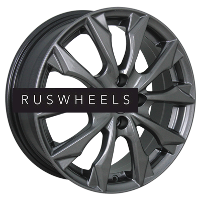 Диски СКАД 6x16/4x100 ET50 D60,1 Нагоя (КЛ312) Графит