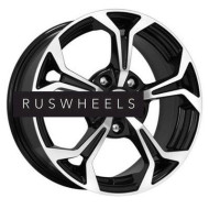 Диски iFree 6,5x15/5x114,3 ET43 D67,1 Эрнесто (КС484) Блэк Джек