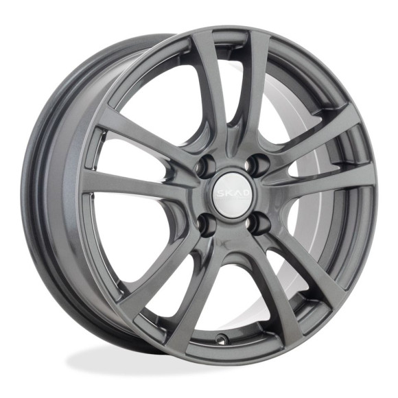 Диски СКАД  Дели  6,0\R15 5*100 ET38  d57,1  Графит  [3140527]