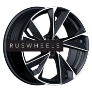 Диски INCH 8,5x19/5x112 ET35 D66,45 ULF-R39P Black Machine Face (ZJH) FlowForming Диски INCH 8,5x19/5x112 ET35 D66,45 ULF-R39P Black Machine Face (ZJH) FlowForming