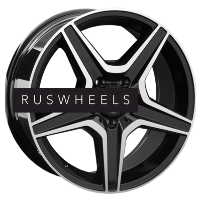 Диски Replay 8x17/5x112 ET49 D57,1 SK202 BKF (конус, MB001)