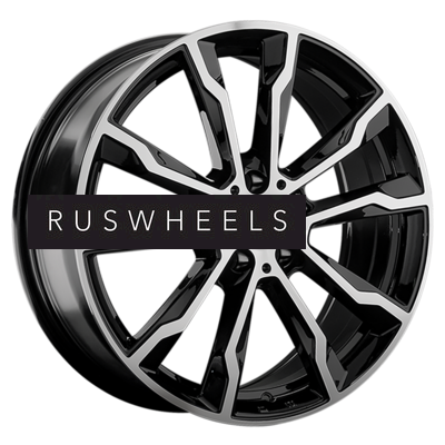 Диски Replay 7,5x19/5x120 ET41 D59,6 GA23 BKF (конус, LR002)