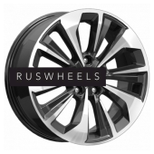 Диски КИК 7x17/5x108 ET40 D65,1 Авиор (КС936) Алмаз черный Диски КИК 7x17/5x108 ET40 D65,1 Авиор (КС936) Алмаз черный